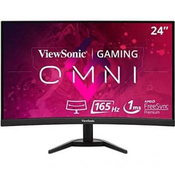 Monitor LED Gaming ViewSonic VX2468-PC-MHD Curvo BK