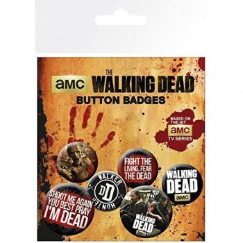 The Walking Dead BP0579 Pack de Chapas