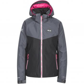 Trespass Crista - Female DLX SKI JKT - Chaqueta, Mujer, Negro -