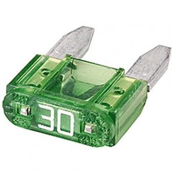 Fusible Mini Hella 30A Verde - 5 Unidades - 8JS728596-851