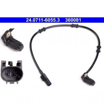 Sensor ABS ATE 24.0711-6055.3
