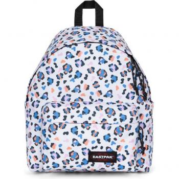 Mochila unisex Eastpak Day Pak'R 24L blanca, azul y naranja