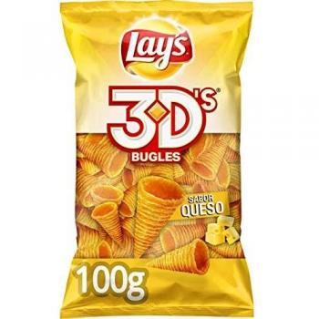 Lay'S Lay`S Bugles 3D'S Queso, 100g
