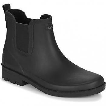 Aigle Carville Women's Rubber Chelsea Boots - Black