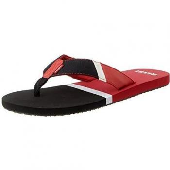 Levi's Mendocino Bicolor, Chanclas Hombre, Rojo