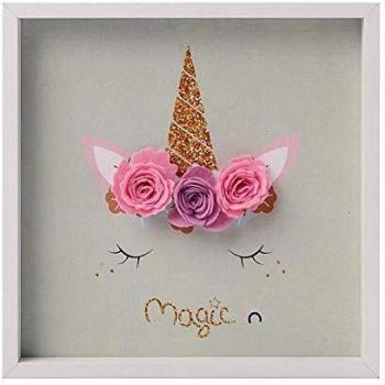 BigBuy Home Cuadro, Multicolor, 21 x 21 x 2 cm