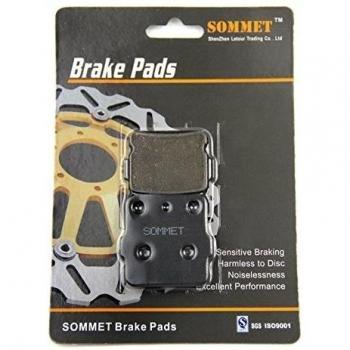 SOMMET 1 Par Pastillas de Freno Delanteras para Suzuki LT-Z 400 Quadsport