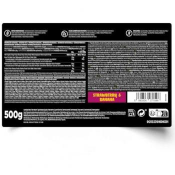 Concentrado de Proteína de Suero HSN Evowhey Protein 2.0 Fresa Plátano 500 g | 17 Tomas por Envase | Whey Protein Concentrate (WPC) | No-GMO, Veget