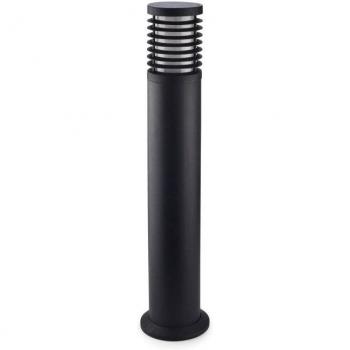 Baliza Nott 80 cm, polipropileno y policarbonato, negro