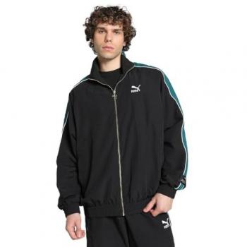 Chaqueta Deportiva Puma Play Loud T7 Unisex Negra Relaxed Fit S