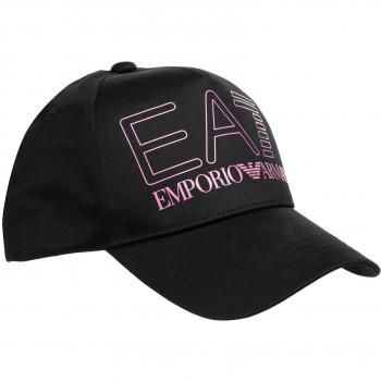 Gorra EA7 Visibility negro