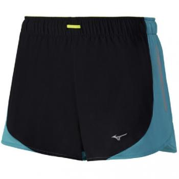 Mizuno Women's Aero Square 2.5 Pantalones Cortos Para Correr - AW17 - L