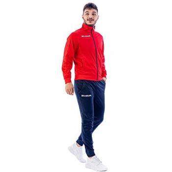 Givova Chándal Torino Rojo, Azul, Talla 4XS Unisex Adulto