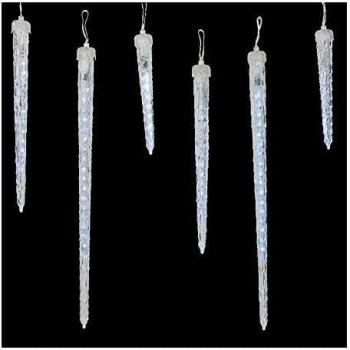 Guirnalda LED Escarcha 2,5m 6 Tiras Varias IP44 EDM 71163