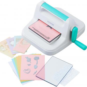 Vevor Portable Manual Die Cutting and Embossing Machine with 6-Inch Opening Complete Scrapbooking Kit