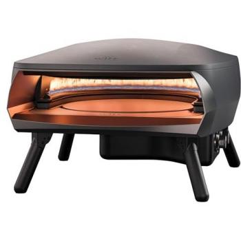 Horno para Pizza Rotante WITT ETNA - Piedra Giratoria Automática con Quemador de Refuerzo - Pizza Perfecta en 90 Segundos