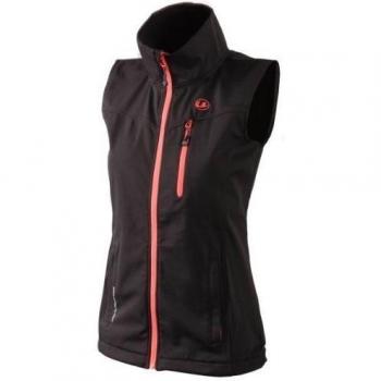 Ultrasport Athina - Chaleco para mujer, color negro / rosa, talla XS