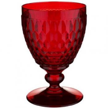 Villeroy & Boch Boston Coloured Copa de Vino Tinto, 310 mililitros, Cristal, Rojo