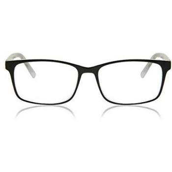 Rectangle Montura Completa de Plástico Morado para Hombre - Gafas Recetadas Anti-Azules - Colección SmartBuy