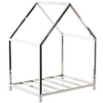 Soporte para Leña DKD Home Decor Acero Inoxidable 40 x 30 x 50 cm