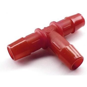 Conector Tubo T 1/2 (13mm) - Rojo