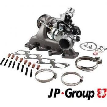 JP GROUP Cargador de sistema de carga 1217401200, Turbocompresor JP GROUP 1217401200