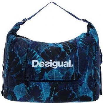 Desigual Bio Patching Olivia Gym Bag Azul Polar