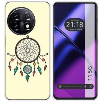 Funda de Silicona para Oneplus 11 5G con Diseño de Atrapasueños y Dibujos