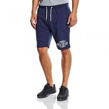 Lonsdale Shorts West Bridgeford - Pantalones cortos de deporte Hombre, Azul