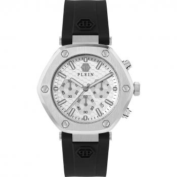 Philipp Plein Hexagon Chrono Watch Gray Male One Size