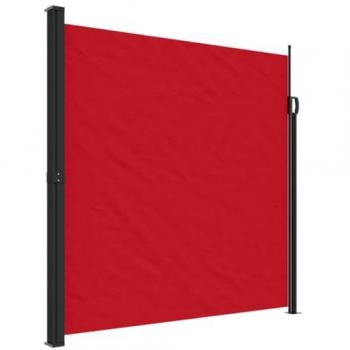 Toldo lateral retráctil 200x600 cm Color Negro, Crema, Azul y Rojo