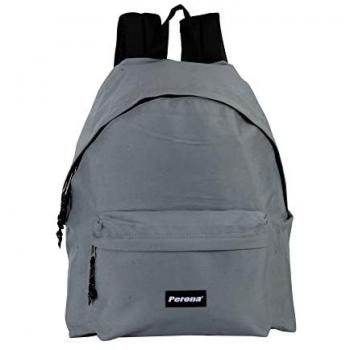 Mochila Perona Vulcano Gris 56117 - Cómoda y Ligera, 40 cm, Multicolor