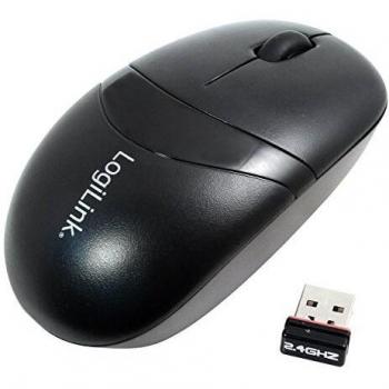 Ratón Óptico Mini Inalámbrico USB 1000 DPI Negro - LogiLink ID0069