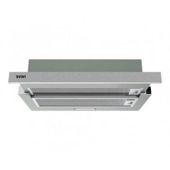 Campana SVAN SCPE601CX de techo de acero inoxidable 450 m³/h