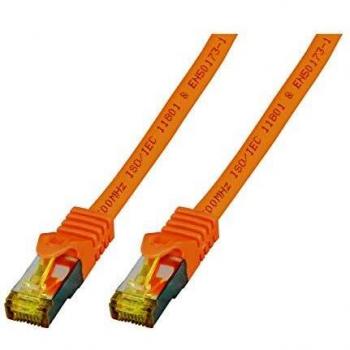 Cable de Red Naranja 2 m Cat6a S/FTP (S-STP) EFB Elektronik