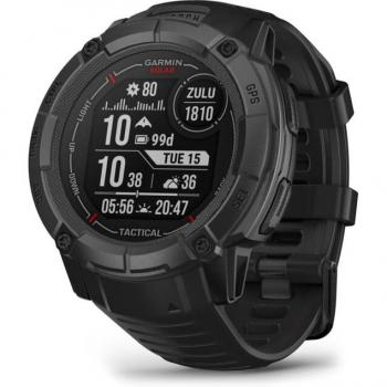 Garmin Instinct 2X Solar Tactical GPS Smartwatch - Rugged Black Edition