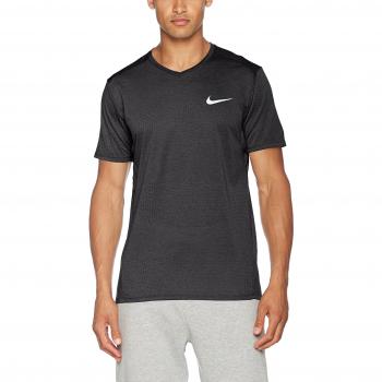 Nike M NK Brthe SS Tailwind CLV Camiseta, Hombre, Negro