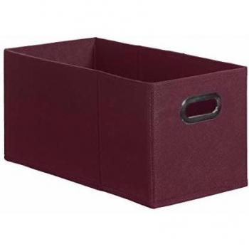 Cesta de tela modular 15x31 cm color berenjena - 5five
