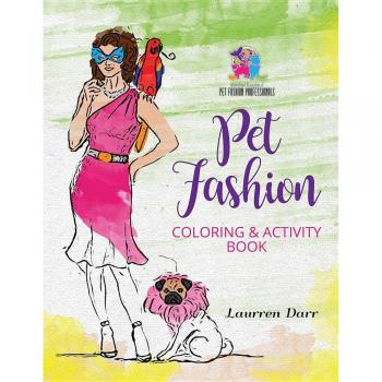 Libro de Colorear y Actividades de Moda para Mascotas
