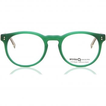 Etnia Barcelona Trastevere GRHV Men's Eyeglasses Green Size 51 - Frame Only, Blue Light Block Available, Free Lenses, HSA/FSA Insurance