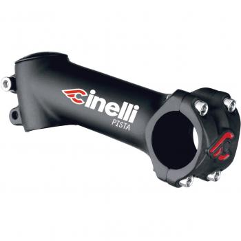 Cinelli Pista Black Anodized Stem 80, Unisex, Negro, 80mm