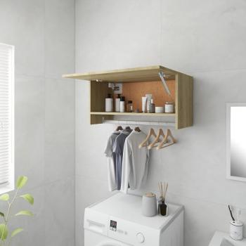Armario de madera contrachapada color roble Sonoma 70x32,5x35cm.