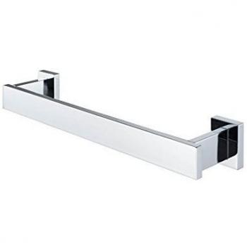 Haceka Edge Chrome Toallero, Metal, Gris, 33x7.4x5.4 cm