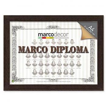 Marco para diploma A4 color Madera
