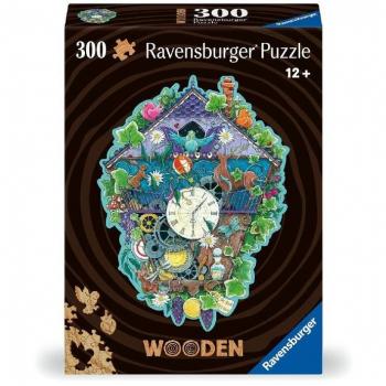 Puzzle de Madera Kuckucksuhr - 300 Piezas con Figuras de Madera para Adultos y Niños a Partir de 12 Años