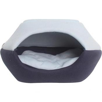 Cama de gato y saco de dormir 2 en 1, sofá cómodo, nido para mascotas pequeñas, cojín de felpa corta
