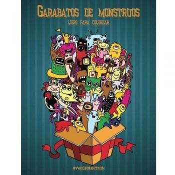 Garabatos de monstruos libro para colorear 1: Volume 1