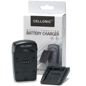 CELLONIC® Cargador MH-24 Compatible con Nikon D5600 D5500 D5300 D5200 D5100 D3500 D3400 D3300 D3200 D3100 Alimentación para Batería Nikon EN-EL14, Alimentador con Pantalla LED, Cable Carga rápida,