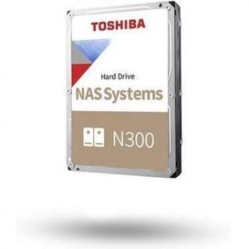 Toshiba N300 NAS 18TB Interno 3.5 SATA 6Gb/s 7200rpm con Búfer de 512MB HDWG51JUZSVA