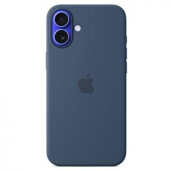 Apple Funda de Silicona con MagSafe para iPhone 16 Plus - Negro
